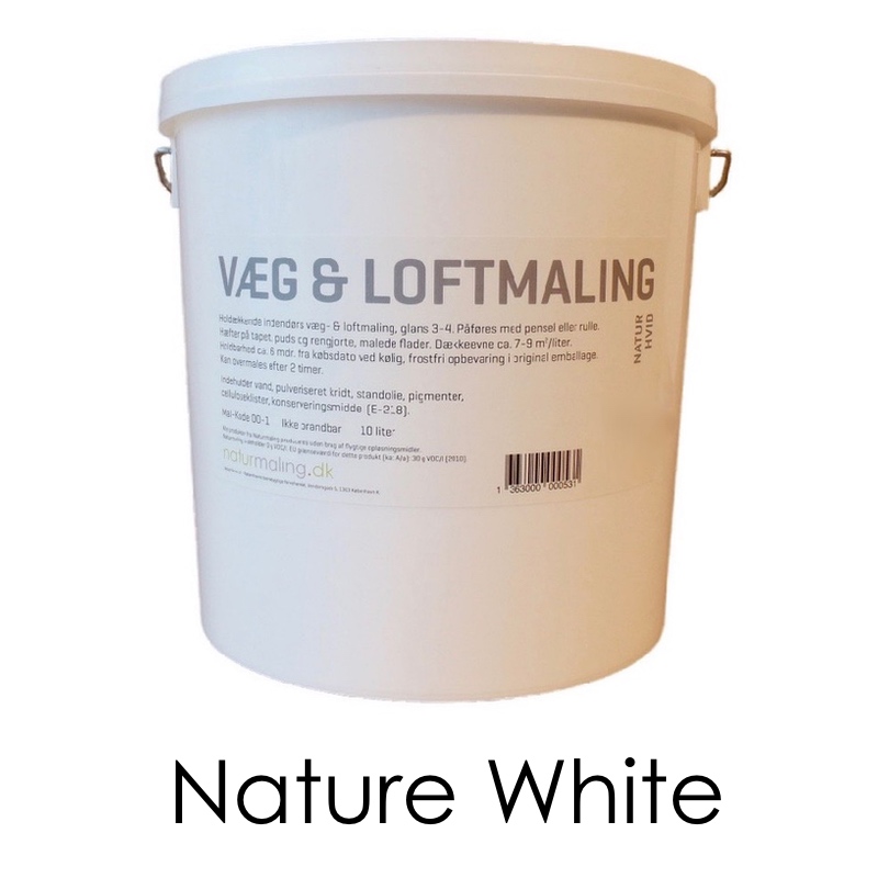 Natural paint Nature White